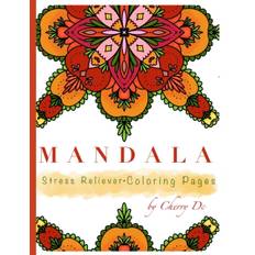 Mandala Stress Reliever Coloring book - Cherry DC - 9798451249673