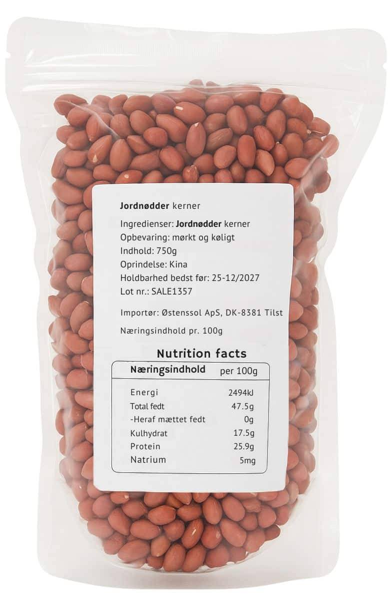 Röda jordnötter 750 g