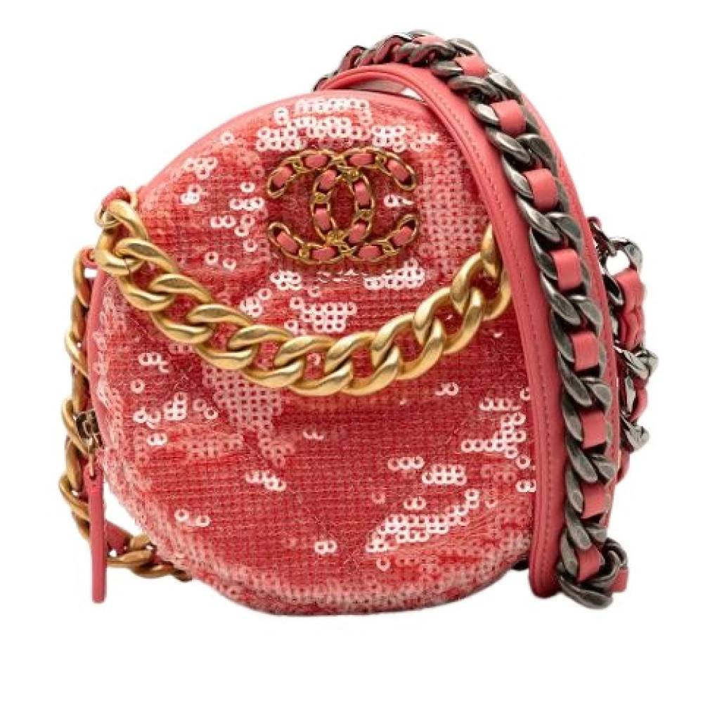 Chanel Vintage - Pre-owned Sequin Embellished Mini Satchel Vintage - Dam - ONE Size - Läder