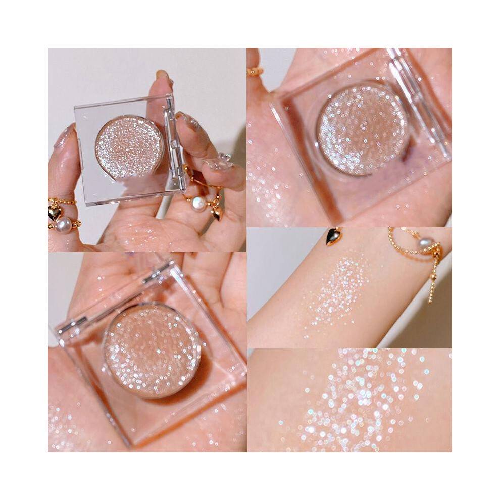 (Matches the image) Space Cowboy Cosmic Highlighter Eyes Glitter Monochrome Eyeshadow Palette Shimmer Satin Makeup Palette Eye Shadow Highlight Kit