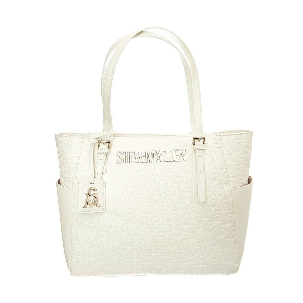 Steve Madden Hvid Skuldertaske - Tasker - unisex - Hvid - ONE SIZE - Uld