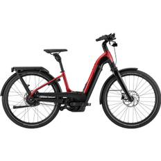 Mavaro Neo 1 Low StepThru Electric Urban Bike - Candy Red (2022)