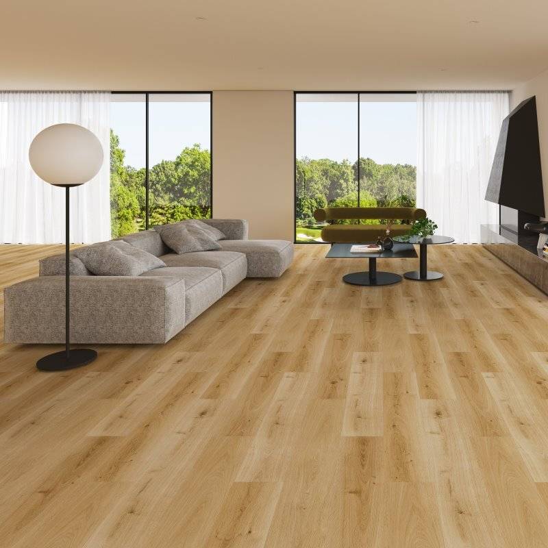LVT Unika m. korkbagside, Lys natur 185.