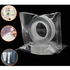 Strong Adhesive Transparent Double Sided Nano Tape 1MM Thickness Gel Tape For Bathrooms
