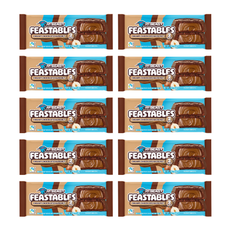 Mr Beast Feastables Choklad - Creamy Chocolate Hazelnut Cups (2 Cups) - 10-pack