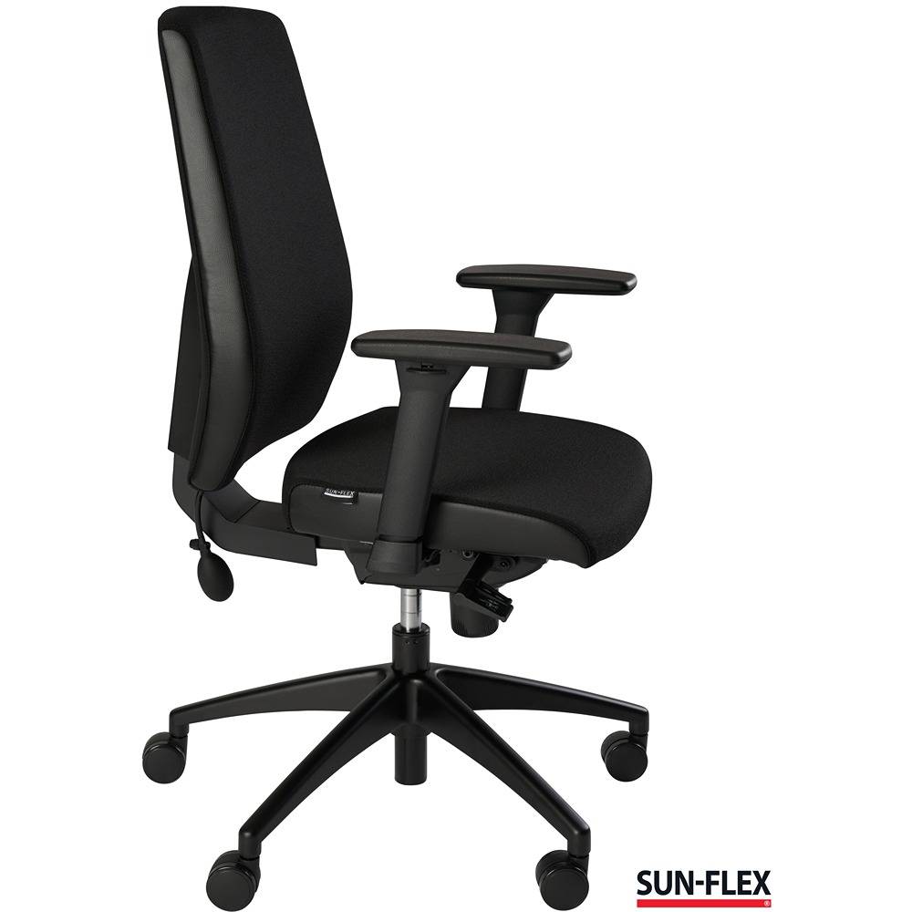 SUN-FLEX®OFFICECHAIR HB, Onyx Black