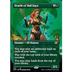 Magic The Gathering - Oracle of MUL Daya (370) - kantlös - folie - Double Masters 2022