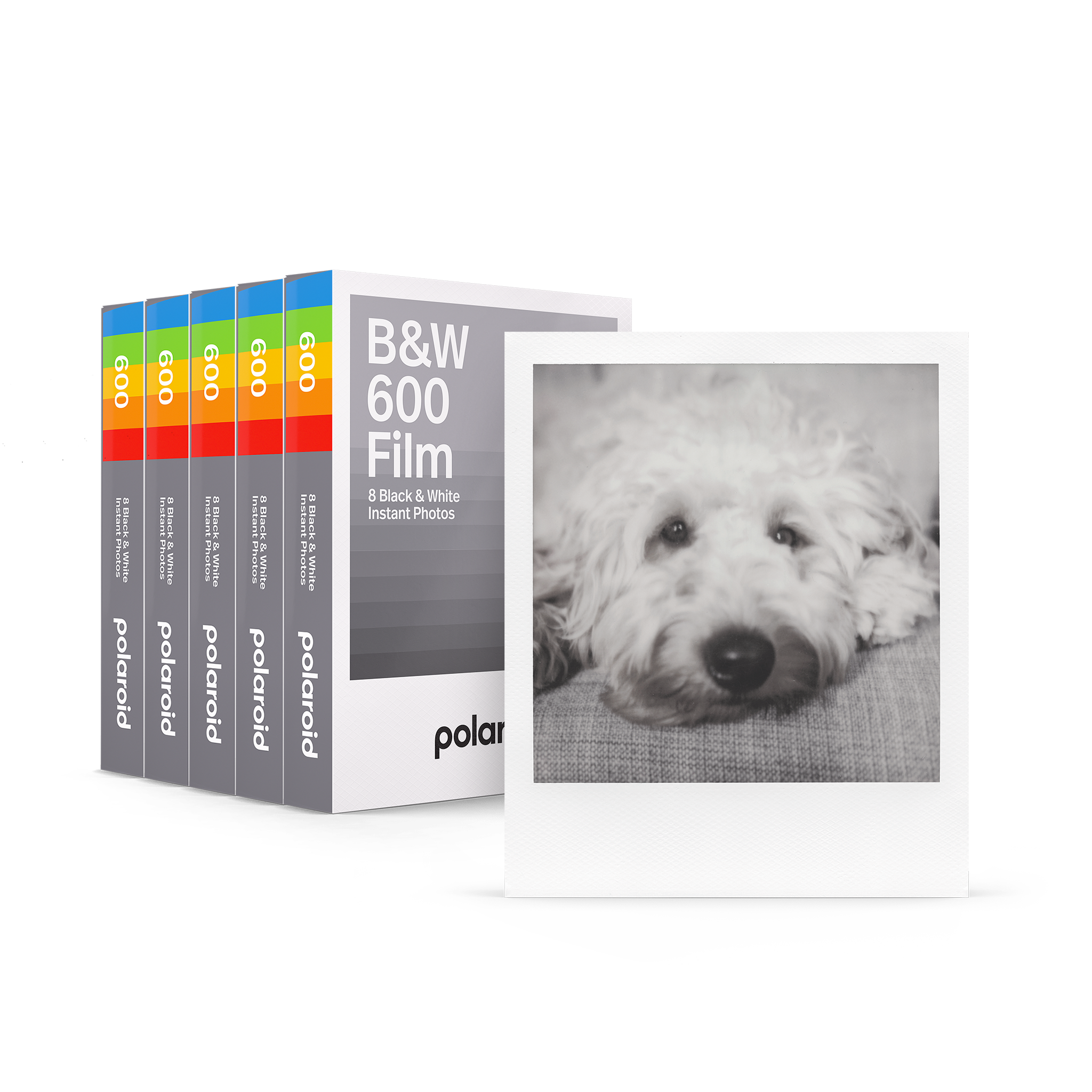 Polaroid - B&W 600 Film Five Pack