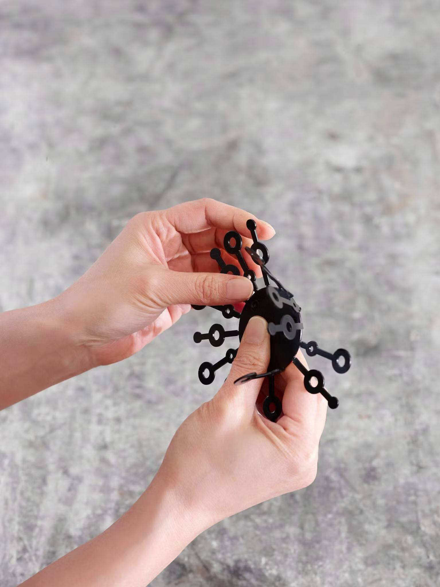Ljuslykta DIY Ring från Cult design i vitt.