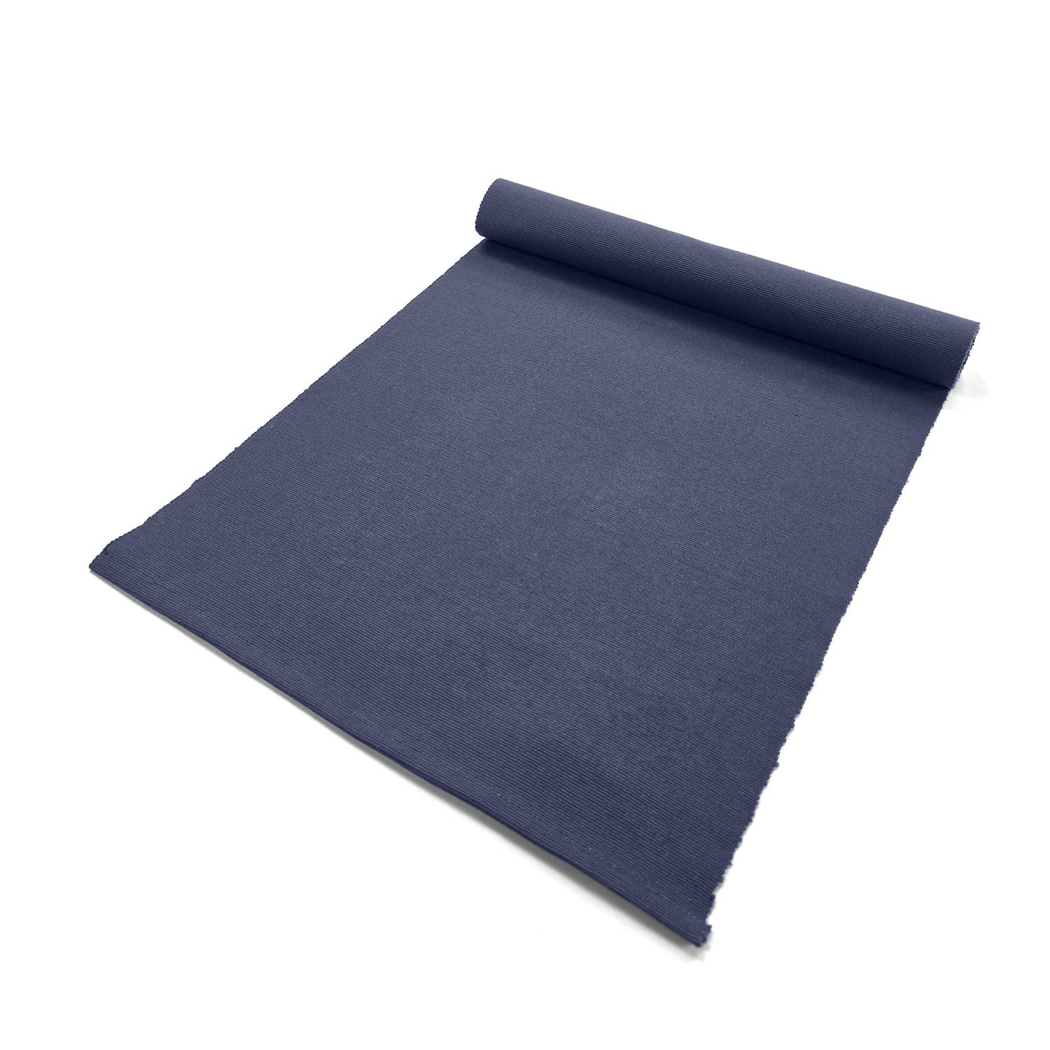 Bordslöpare - Niva (mörkblå) (Storlek: 35 x 120 cm)