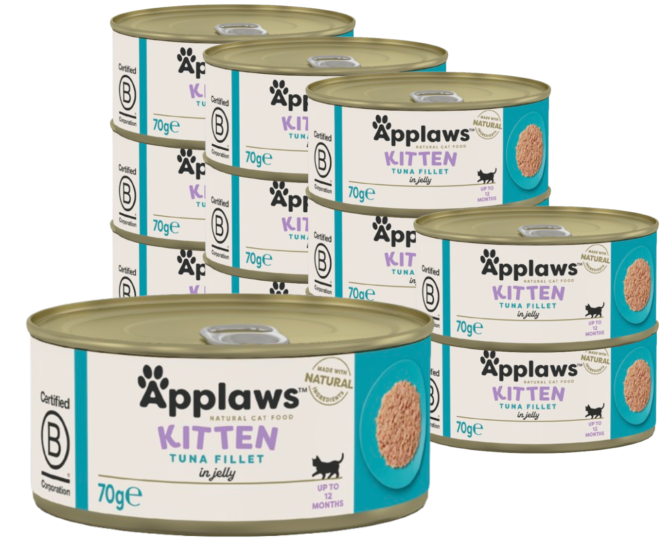 Applaws - Kitten - 12 x Wet Cat Food 70 g - Tuna
