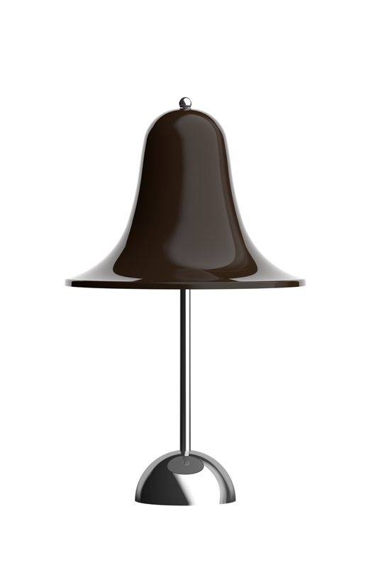 Verpan Pantop portable bordslampa 18 cm IP44, Pitch Brown