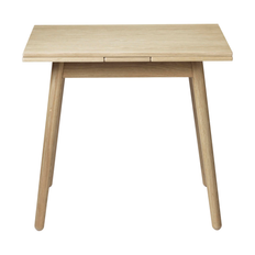 FDB Møbler C35AH matbord dutch extract 82x82 cm Oak nature-oak nature lacquered - Brun