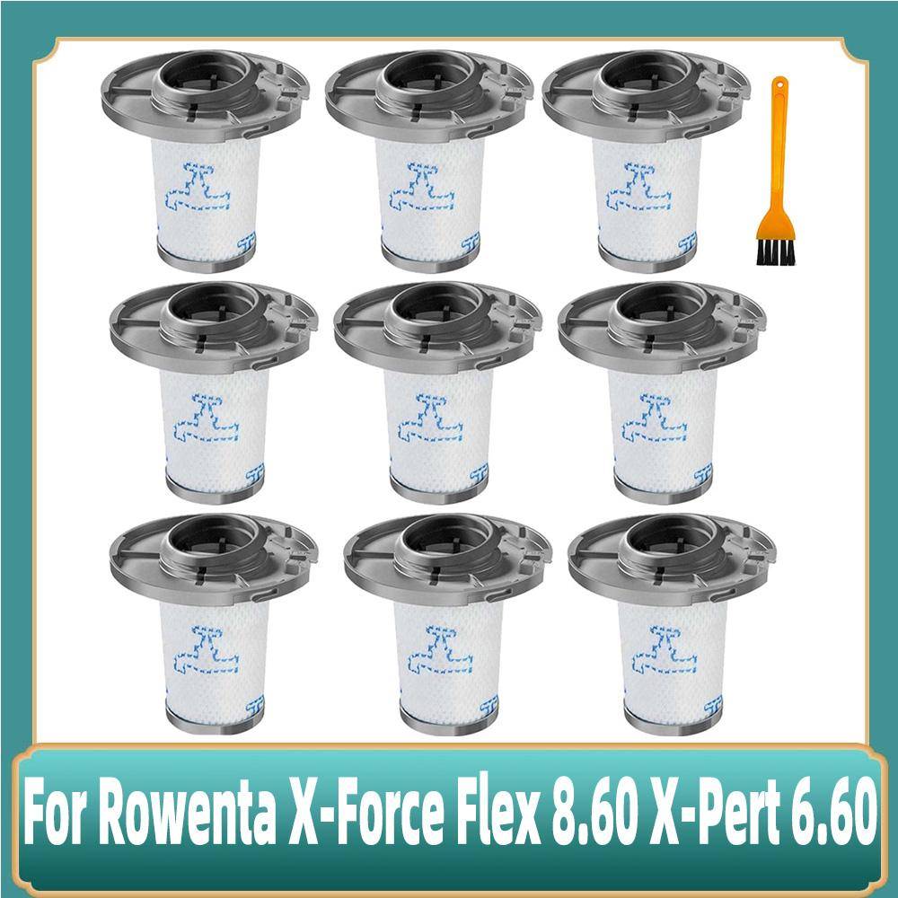 Tvättbart filter för Rowenta X-Force Flex 8.60 X-Pert 6.60 sladdlös dammsugare, reservdel