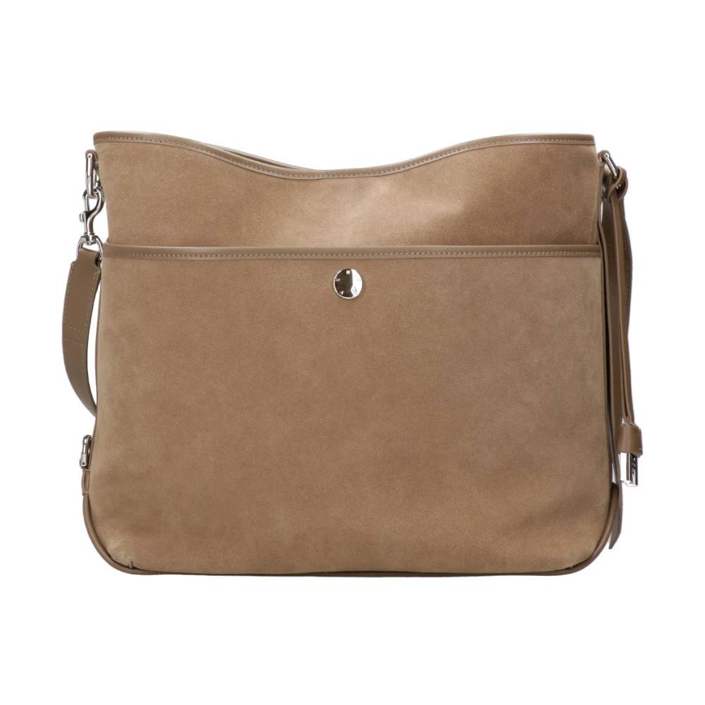 Hogan Hocket Medium Hobo Bag - Tasker - Dame - Beige - ONE SIZE - Uld