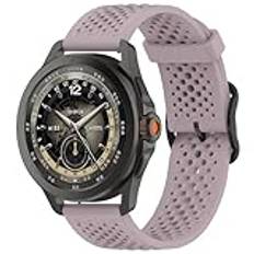 LIUZIHAN Rem kompatibel med Haylou Watch 2 Pro S001 LS02 Pro, slitstark, silikonersättning klockarmband för Haylou Watch 2 Pro S001 LS02 Pro., Haylou Watch 2 Pro S001 LS02 Pro