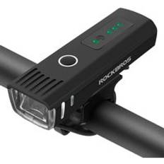 Rockbros cykelljus smart dagligt regnskydd cykel ficklampa hög ljusstyrka frontlampa ultralätt mtb cykeltillbehör