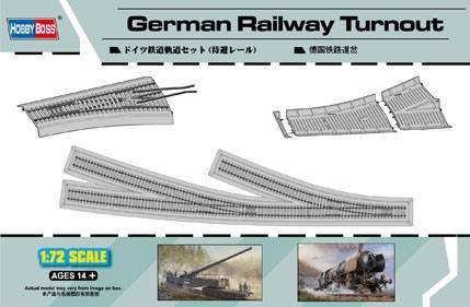 Railway Turnout 1/72