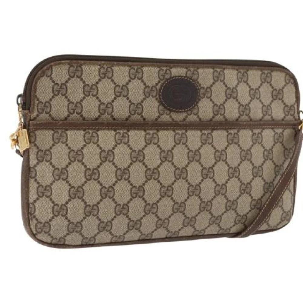 Gucci Vintage Pre-owned Shoulder Bag - Vintage - unisex - Brun - ONE SIZE - Uld