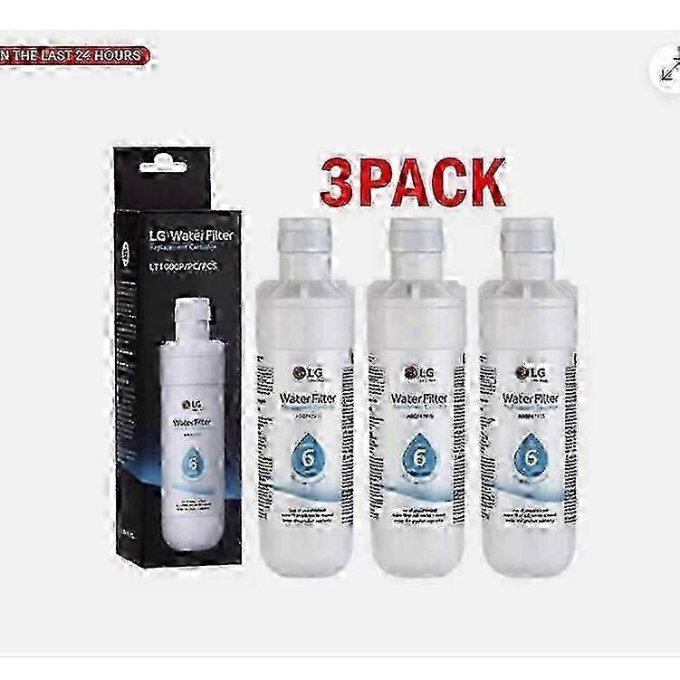 3-pack Lg-lt1000p Adq747935 Kylskåpsvattenfilterbyte UK_fyj