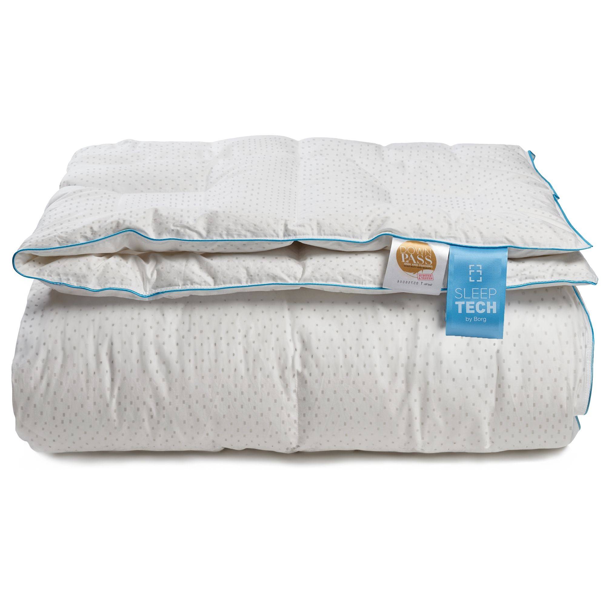 Helårsdyne - Moskusdundyne med klasse 1 moskusdun - 140x220 cm - SLEEP TECH By Borg Air flow dundyne