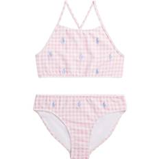 Polo Ralph Lauren Bikini - Rosa/Vitrutig m. Logotyper - Polo Ralph Lauren - 14 år (164) - Bikini