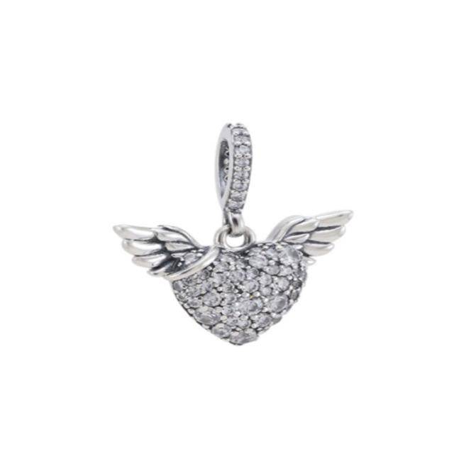 925 Fint Sterling hänge Silver House Family Bead Love Charms Passar till Original Pandora Armband Lady DIY Smycken Present