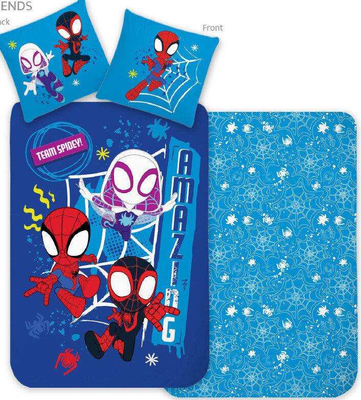 Spindelmannen Team Spidey Påslakanset för Barnsäng 100 x 135 cm