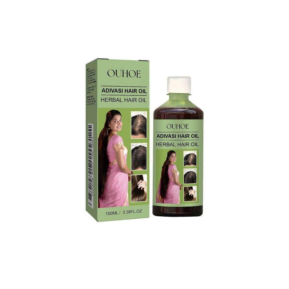 Ouhoe Herbal Hair Care Oil Moisturizes Hair, Cleanses Scalp, Gently Pampers And Softens Hair Care Oil