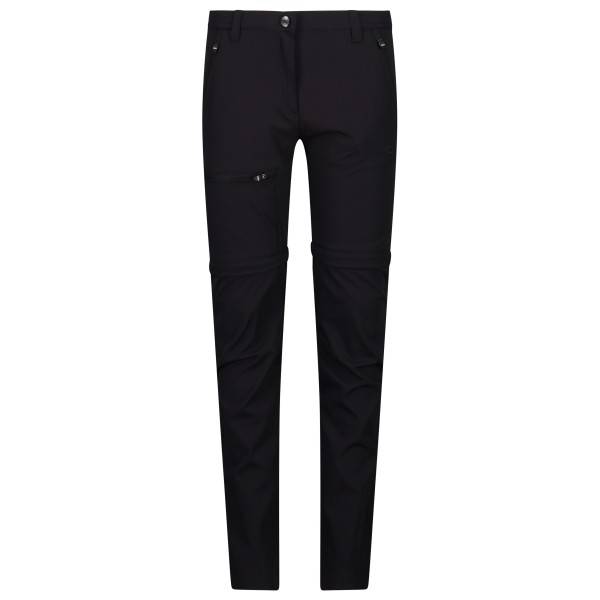 CMP Girl's Zip Off Pant Zip-off byxor Barn Storlek 110 Färg svart