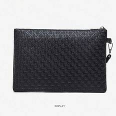 Fashionable And Simple Men's Handbag, New Design With Animal Tiger Head, College Style Men's Clutch, Business Casual Clutch, Large Capacity Storage St - Black - one-size,Mirror Version - Without Tiger Head