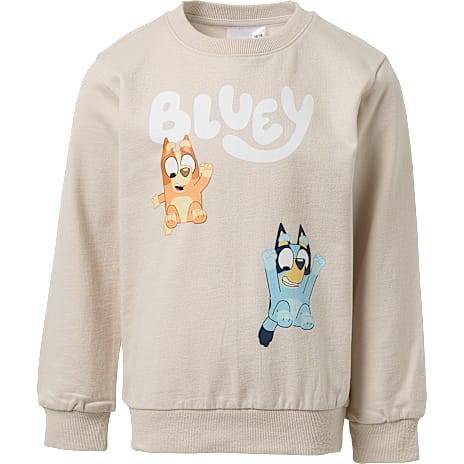 Bluey sweatshirt str. 110/116 - beige