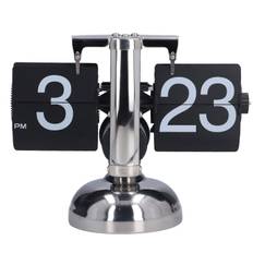 Flip Clock Accurate Time Unique Fashionable Retro Automatic Page Turning Quartz Clock for Home