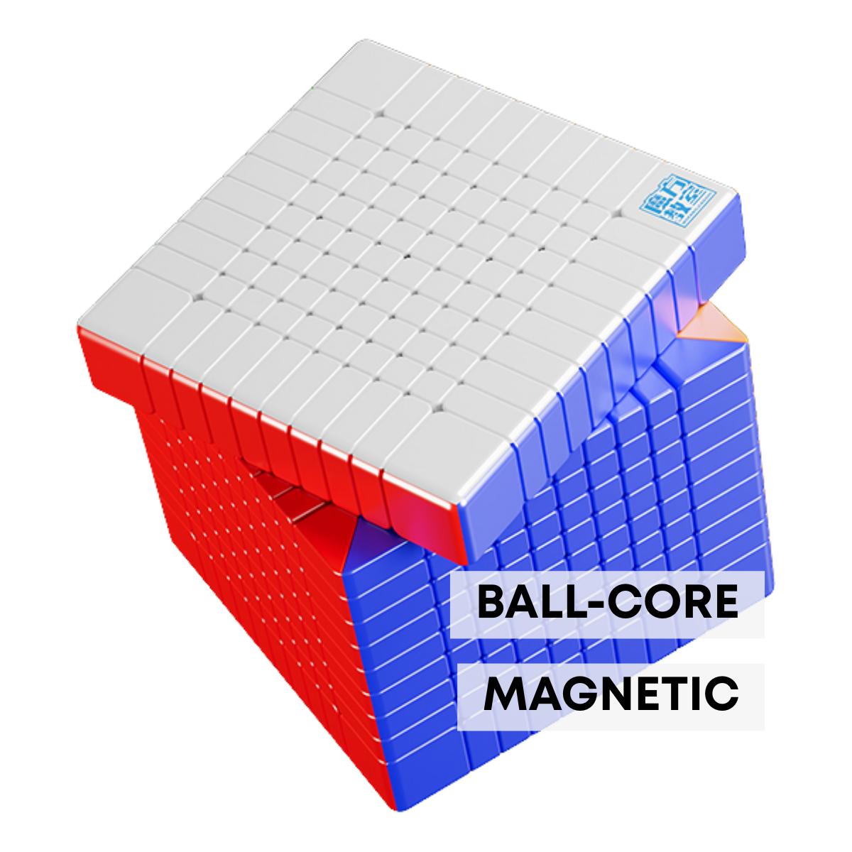 MoYu MeiLong V2 10x10 Ball-Core Magnetic Stickerless - Professorterning.