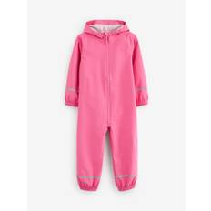 Next Pink Zip Hooded Waterproof Puddlesuit (12mths-10yrs)