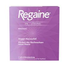 REGAINE Frauen Lösung: Mit 20 mg/ml Minoxidil bei erblich bedingtem Haarausfall, stoppt den erblich bedingten Haarausfall und regt neues Haarwachstum an, 60 ml