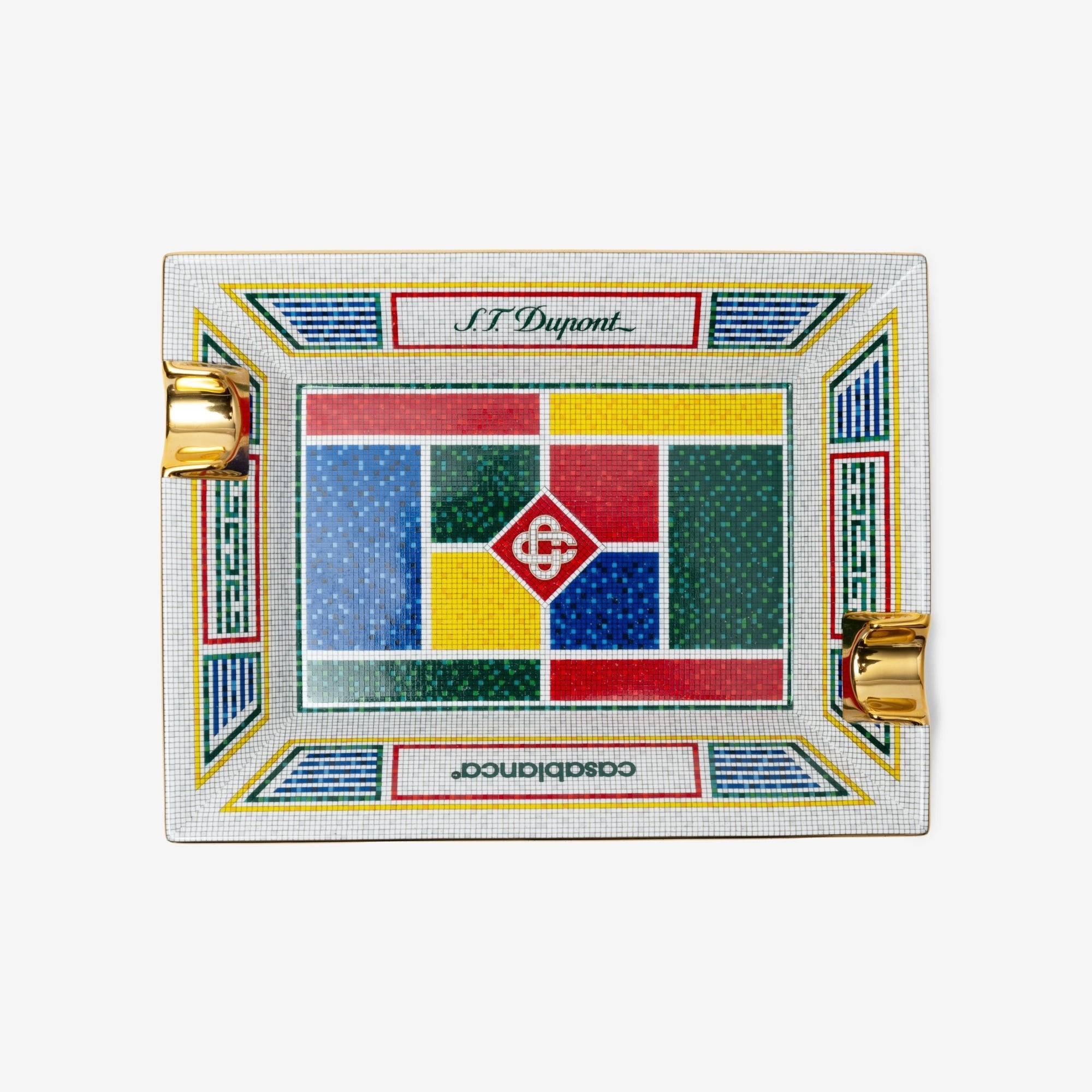 DuPont Casablanca Mosaic Grand Ashtray - OS / Multi (OS)