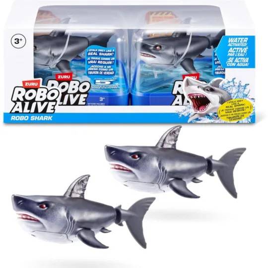 Robo Alive Swimming Shark 2-pack Robo Alive Interaktiv Haj 71167
