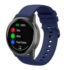 Samsung Galaxy Watch 3 etc. band- Marinblått