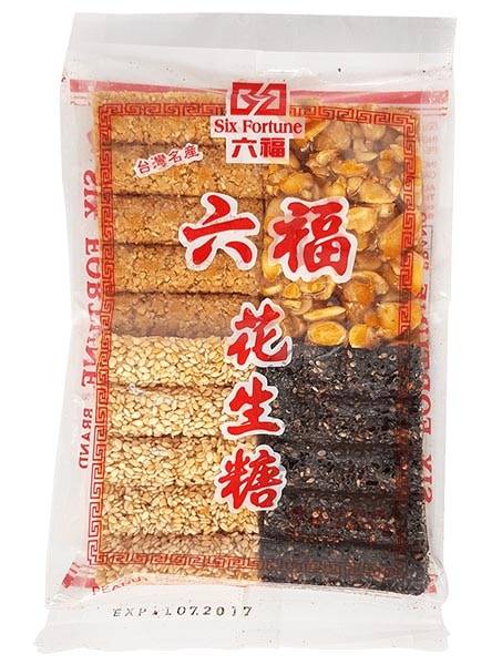 Six Fortune Peanut & Sesam Snacks