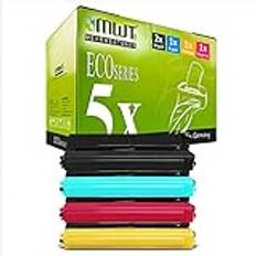 5x MWT Toner för Brother HL-L 9310 som TN-910 TN910 Set Svart Cyan Magenta