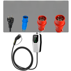 EV Charger Type 2/Type 1 Electric Vehicle Wallbox 22KW 11KW 7KW 3.5KW Portable Charger Box evse