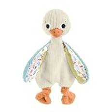 Fisher-Price sensorisk leksak för baby, Snuggle Up Goose, mjuk leksak med pinglor för nyfödda, tål maskintvätt, HRB16