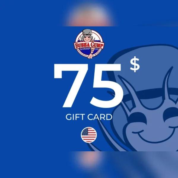 Bubba Gump Shrimp Co. Gift Card 75 USD Key - UNITED STATES.