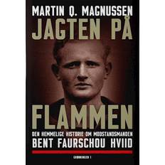 Jagten på Flammen - Brugt Bog- Martin Q. Magnussen