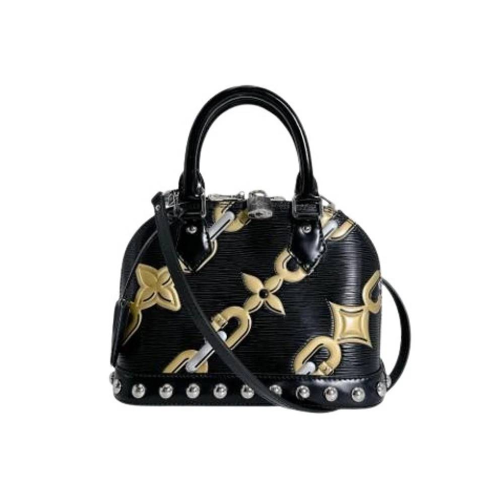 Louis Vuitton Vintage Pre-owned Vintage Epi Skuldertaske - Vintage - Dame - Sort - ONE SIZE - Uld