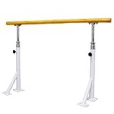 Ballet Bar Ballet Barre Portable，Med höjdjusterbar bar kan bära en vikt på 200 kg，för dansrum Pilates Gym(150cm/59in)