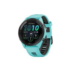 Garmin Forerunner 265 - aqua - smart ur med rem - aqua/sort - 8 GB