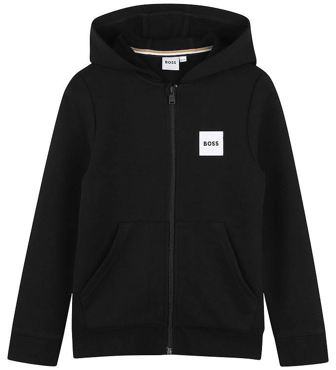 BOSS Cardigan - Sort - BOSS - 16 år (176) - Cardigan