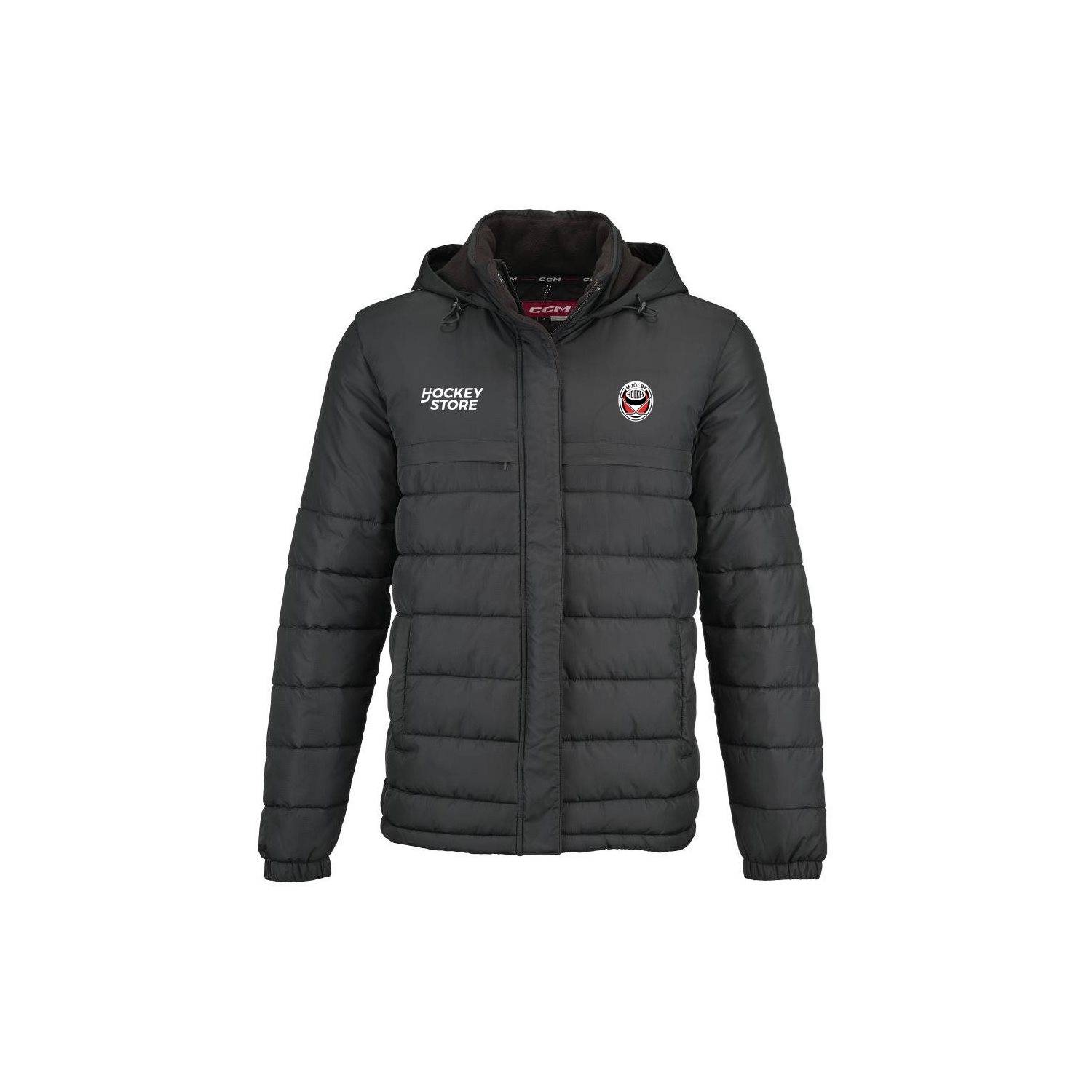 CCM Jacka Quilted Winter MHC Jr - Svart (M)